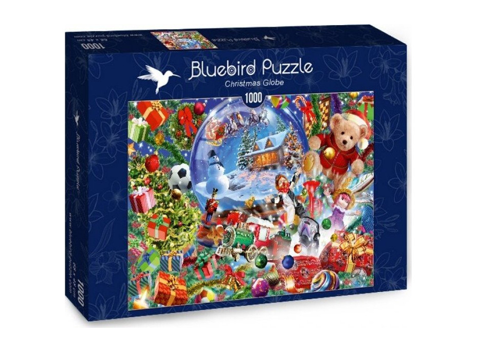 BLUEBIRD Puzzle Vianočné snežítko 1000 dielikov