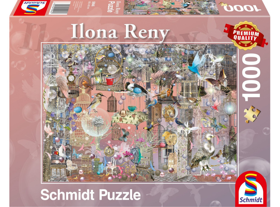 SCHMIDT Puzzle Ružová krása 1000 dielikov