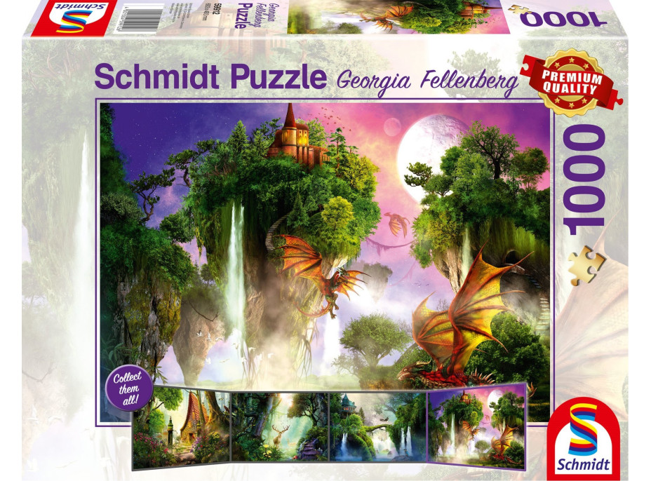 SCHMIDT Puzzle Strážcovia lesa 1000 dielikov