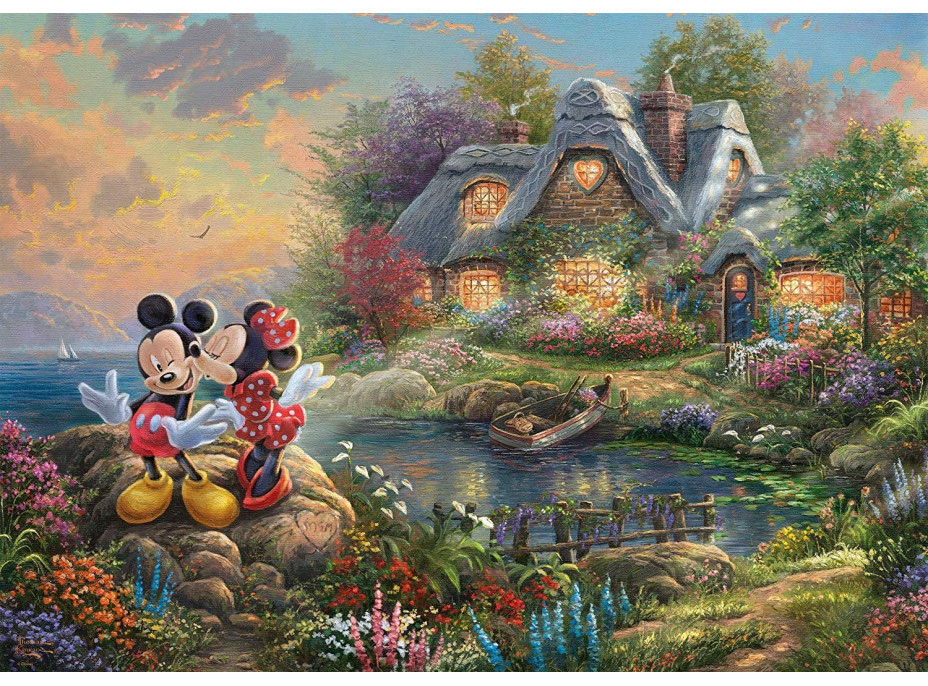 SCHMIDT Puzzle Miláčikovia Mickey a Minnie 1000 dielikov