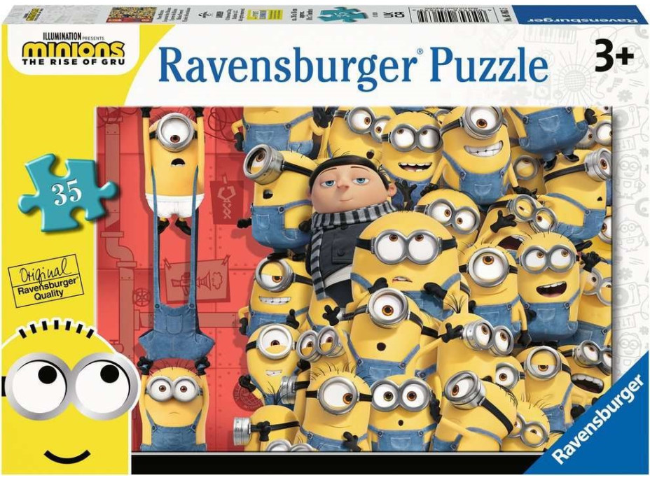 RAVENSBURGER Puzzle Mimoni 2: Zloduch prichádza 35 dielikov