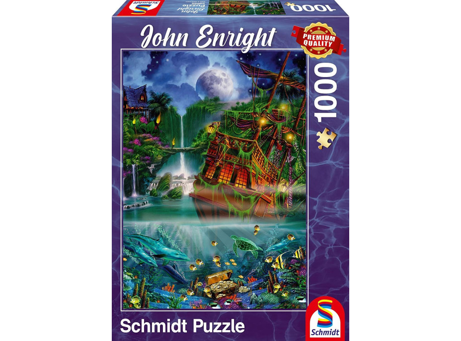 SCHMIDT Puzzle Potopený poklad 1000 dielikov