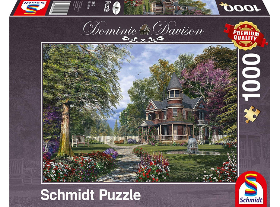 SCHMIDT Puzzle Vidiecka rezidencia s vežičkou 1000 dielikov