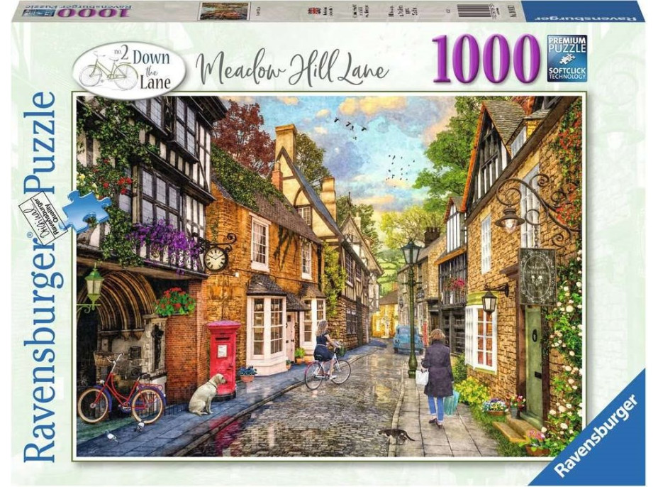 RAVENSBURGER Puzzle Meadow Hill Lane 1000 dielikov