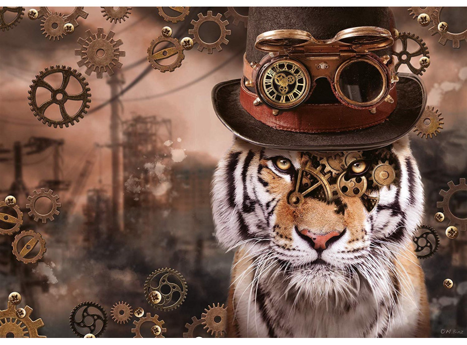 SCHMIDT Puzzle Steampunk: Tiger 1000 dielikov