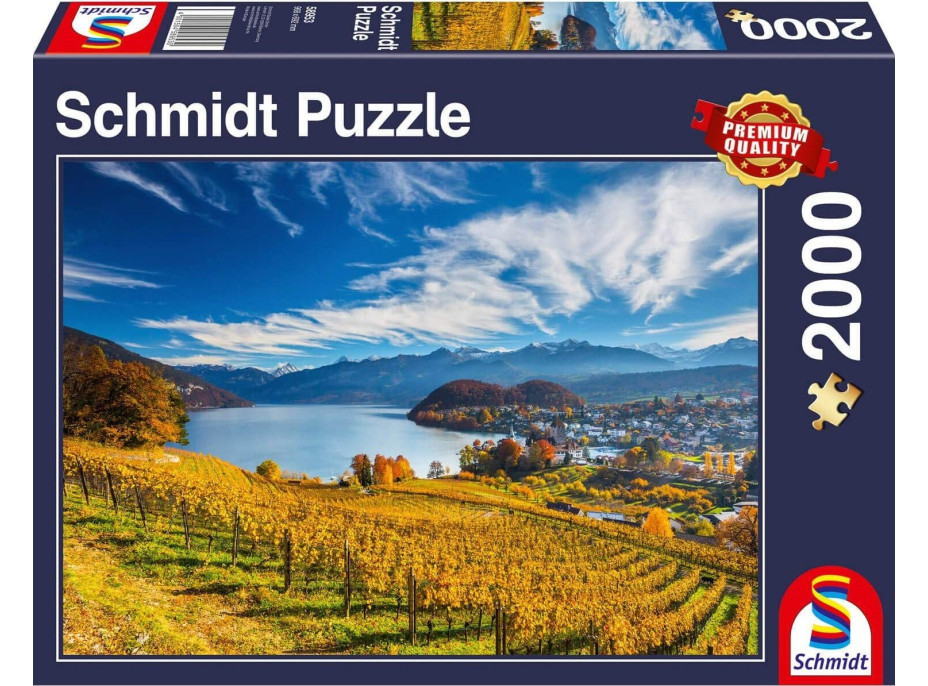 SCHMIDT Puzzle Vinohrady 2000 dielikov