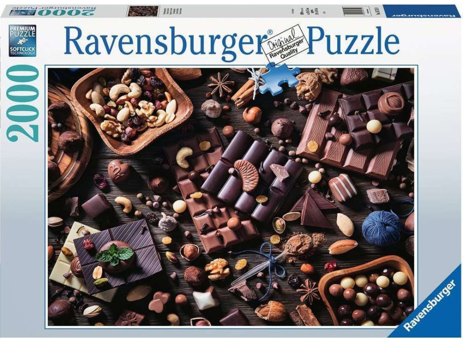 RAVENSBURGER Puzzle Čokoládový raj 2000 dielikov