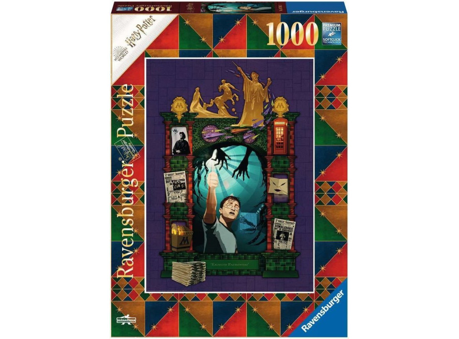 RAVENSBURGER Puzzle Harry Potter 5: Expecto Patronum 1000 dielikov