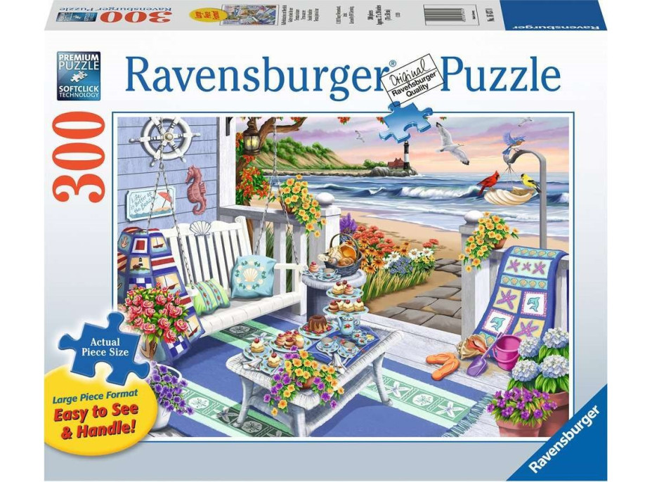 RAVENSBURGER Puzzle Na slnečnom pobreží EXTRA 300 dielikov