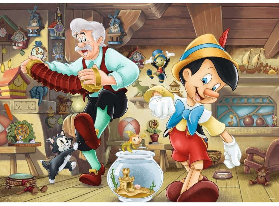 RAVENSBURGER Puzzle Pinocchio 1000 dielikov