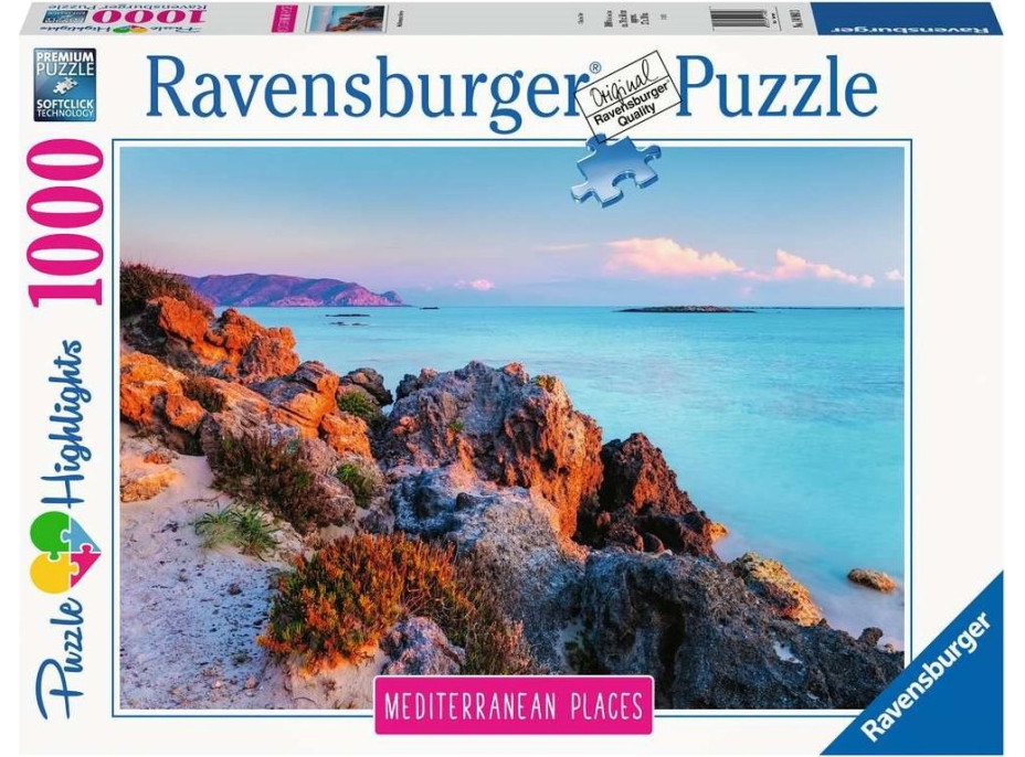 RAVENSBURGER Puzzle Grécko 1000 dielikov
