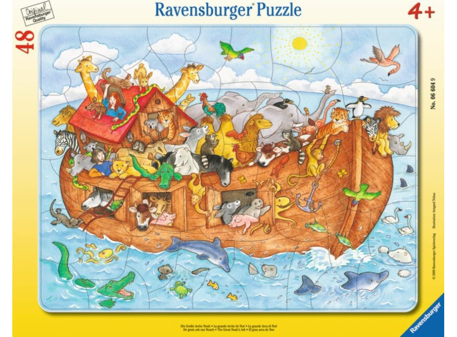 RAVENSBURGER Puzzle Veľká Noemova archa 48 dielikov