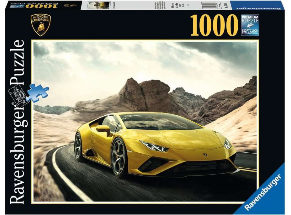 RAVENSBURGER Puzzle Lamborghini Huracán EVO RWD 1000 dielikov