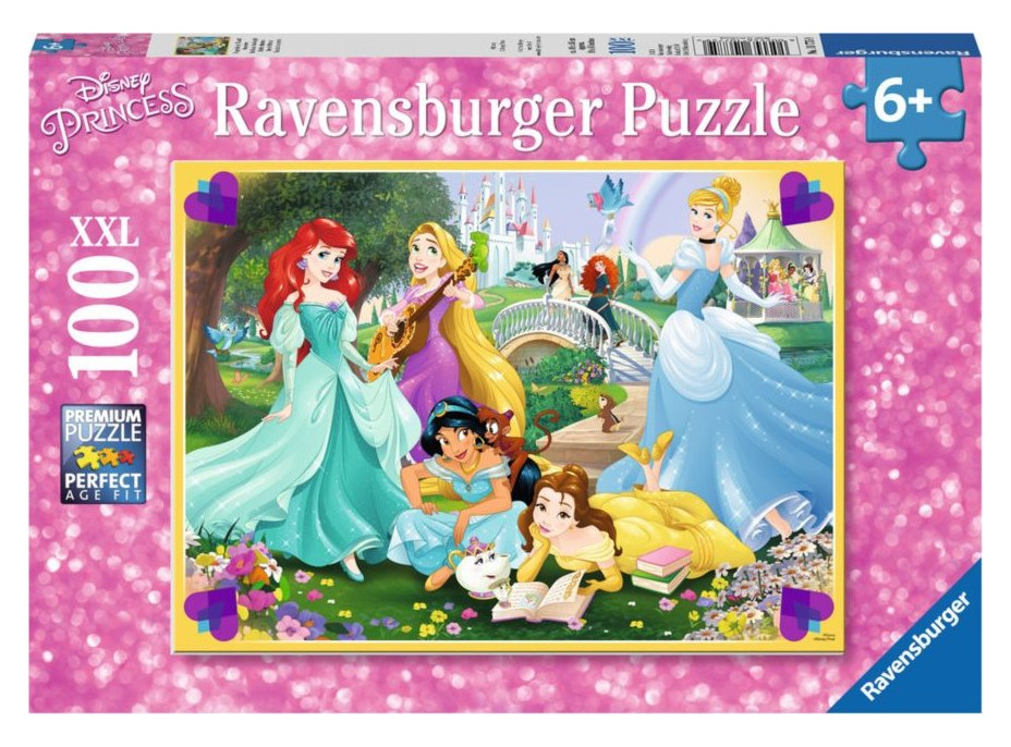 RAVENSBURGER Puzzle Disney princeznej: Odvážny sen XXL 100 dielikov