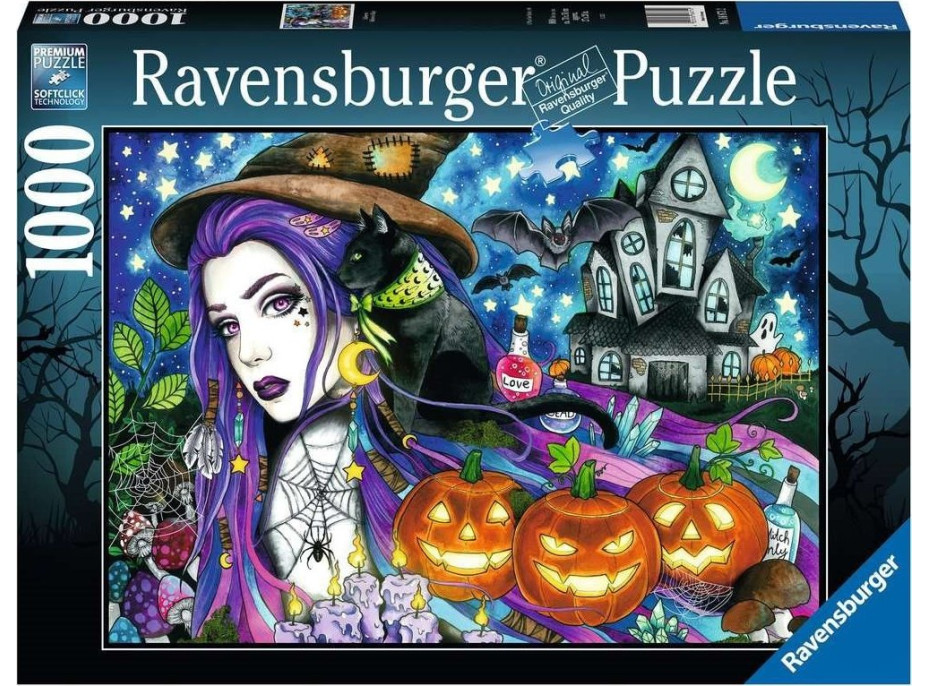 RAVENSBURGER Puzzle Halloween 1000 dielikov