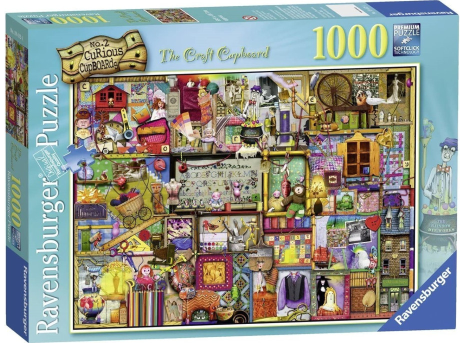 RAVENSBURGER Puzzle Komora plná remesiel 1000 dielikov