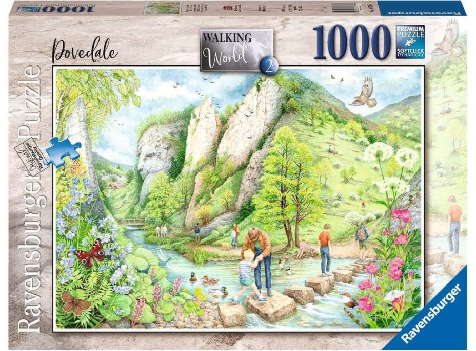 RAVENSBURGER Puzzle Prechádzky č.2: Dovedna 1000 dielikov