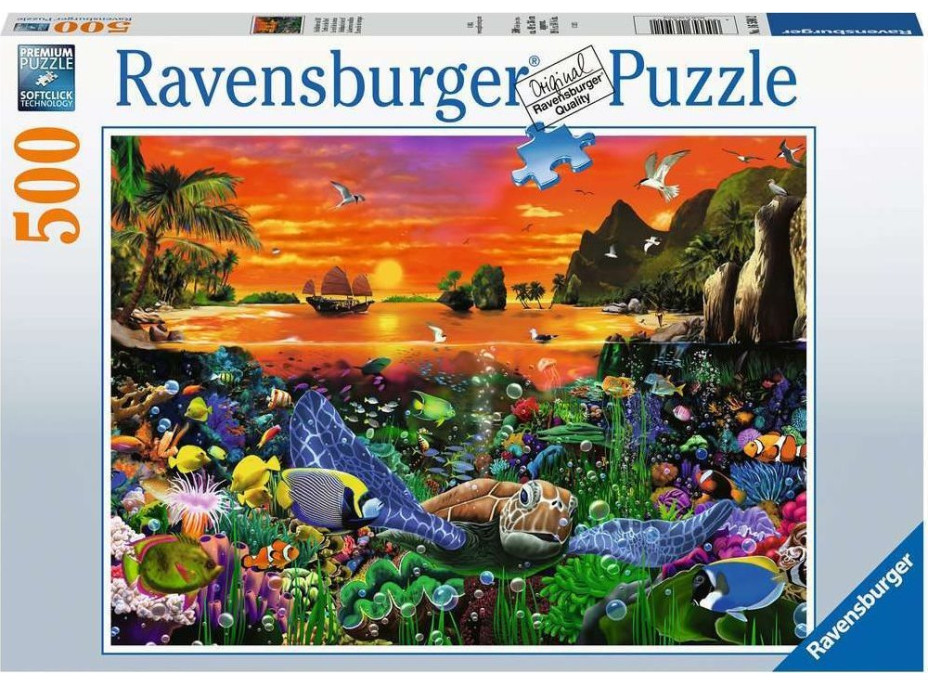 RAVENSBURGER Puzzle Útes 500 dielikov
