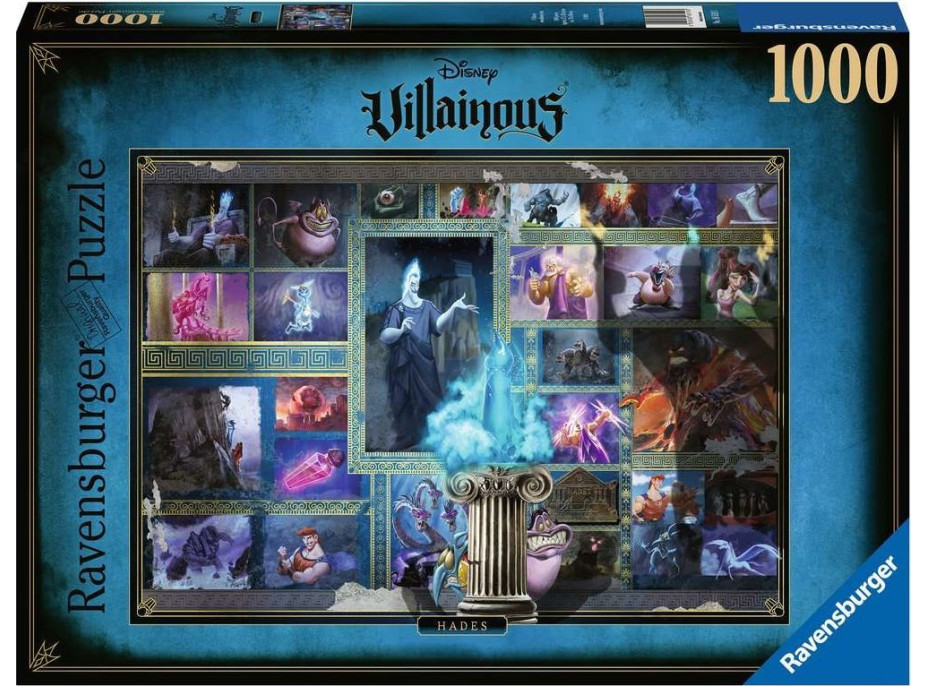 RAVENSBURGER Puzzle Disney Villainous: Hades 1000 dielikov