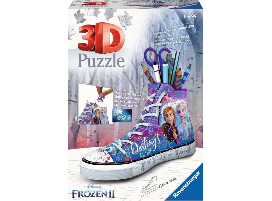 RAVENSBURGER 3D puzzle Kecka Ľadové kráľovstvo 2, 108 dielikov