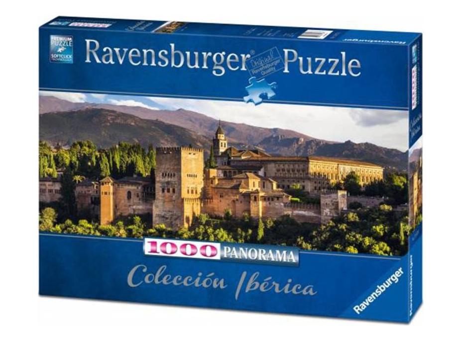 RAVENSBURGER Panoramatické puzzle Alhambra 1000 dielikov