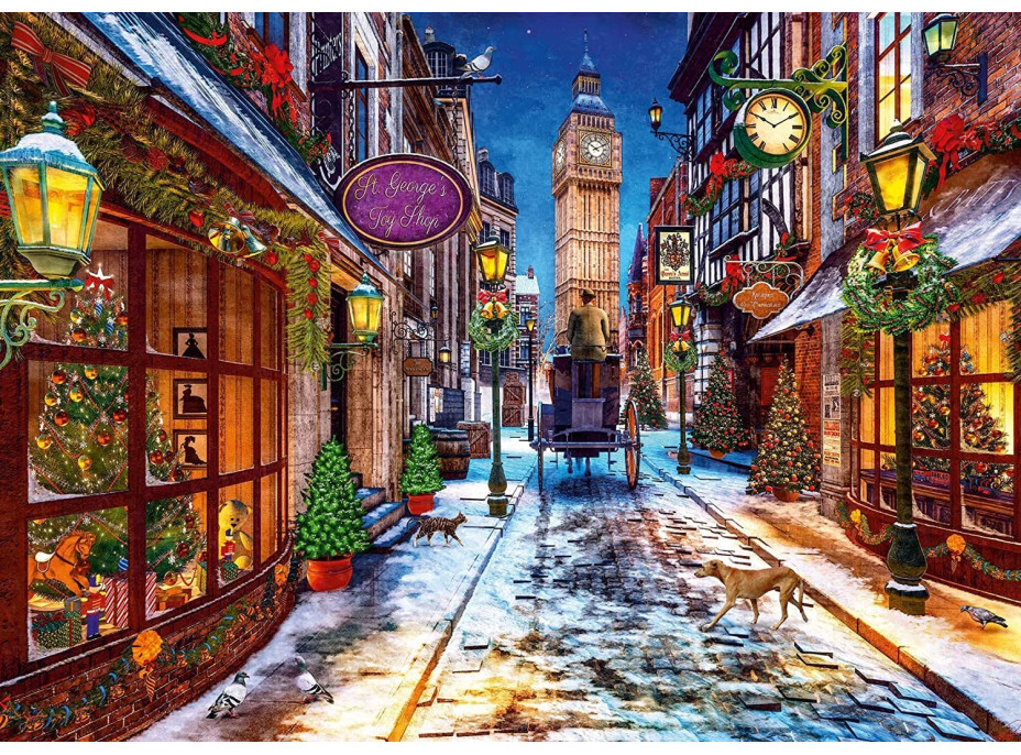 RAVENSBURGER Puzzle Čas Vianoc 1000 dielikov