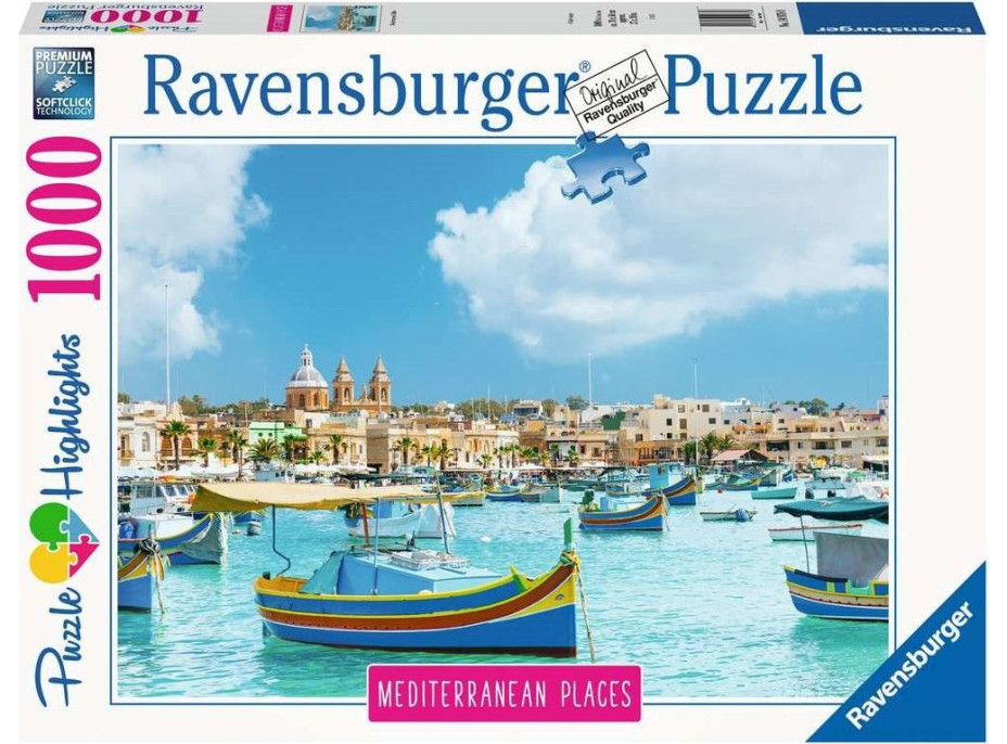 RAVENSBURGER Puzzle Malta 1000 dielikov