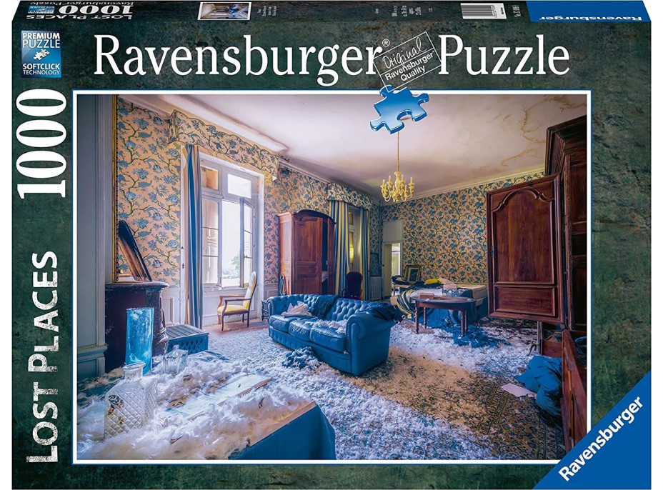 RAVENSBURGER Puzzle Stratené miesta: Snová izba 1000 dielikov