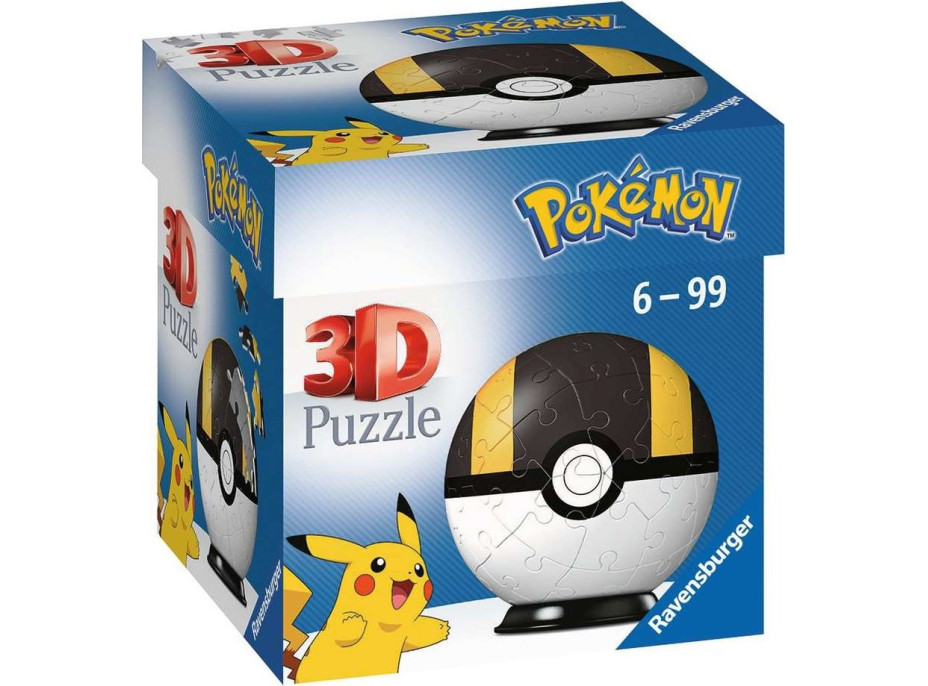 RAVENSBURGER Puzzleball Pokémon: Ultraball 54 dielikov