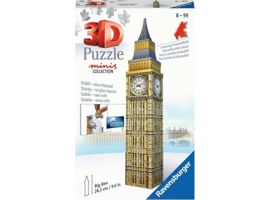 RAVENSBURGER 3D puzzle Mini Big Ben 54 dielikov