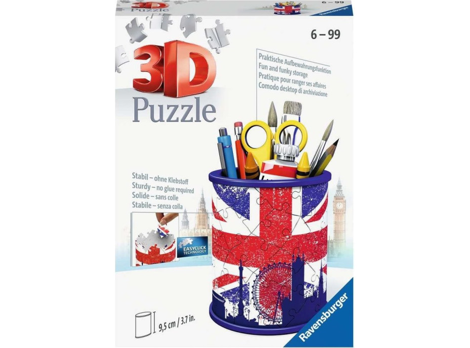 RAVENSBURGER 3D puzzle stojan: Londýn 54 dielikov