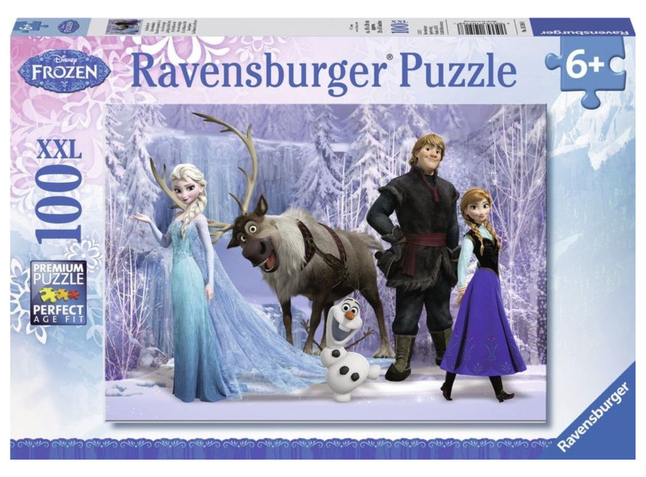 RAVENSBURGER Puzzle Ľadové kráľovstvo XXL 100 dielikov