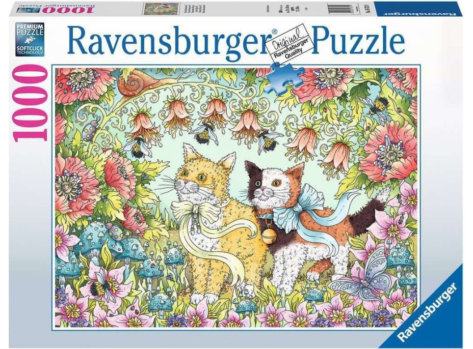 RAVENSBURGER Puzzle Mačacie priateľstvo 1000 dielikov