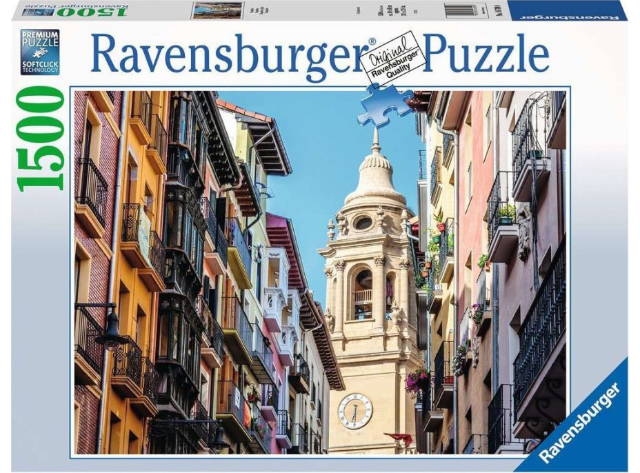 RAVENSBURGER Puzzle Pamplona, Španielsko 1500 dielikov