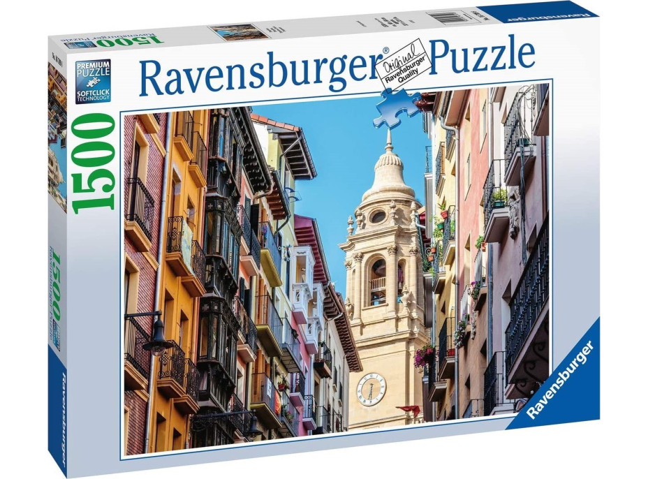 RAVENSBURGER Puzzle Pamplona, Španielsko 1500 dielikov