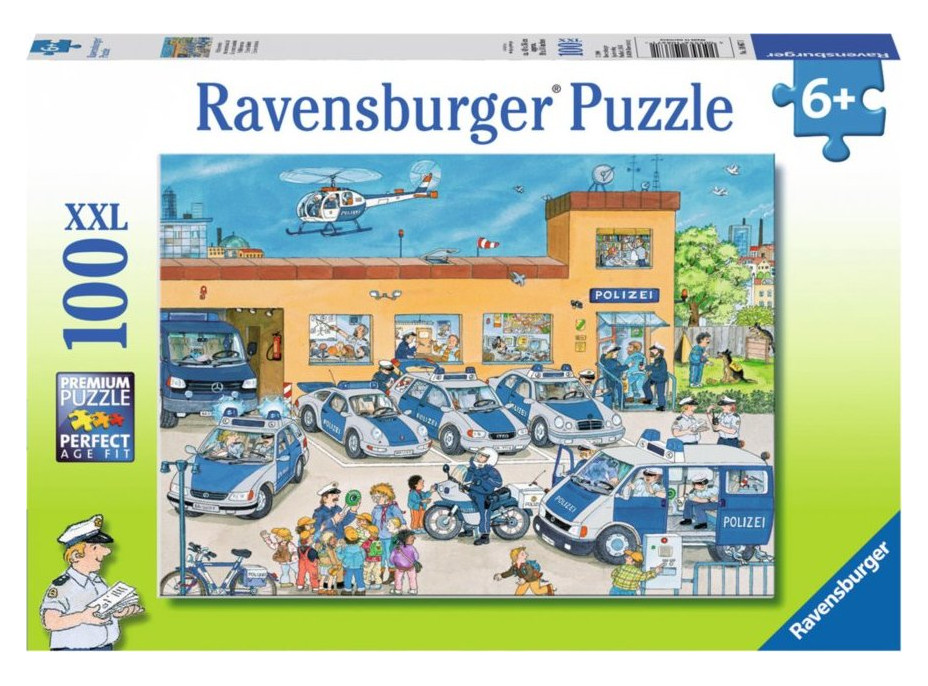 RAVENSBURGER Puzzle Policajná stanica XXL 100 dielikov