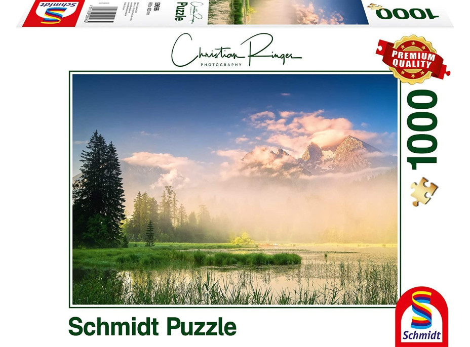 SCHMIDT Puzzle Taubensee, Rakúsko 1000 dielikov