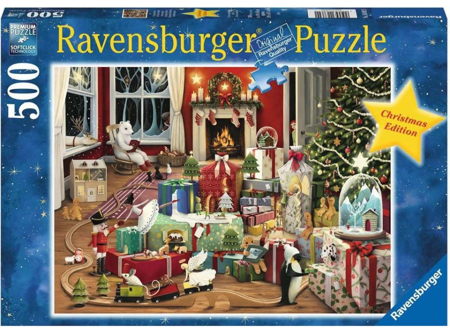 RAVENSBURGER Puzzle Čarovné Vianoce 500 dielikov