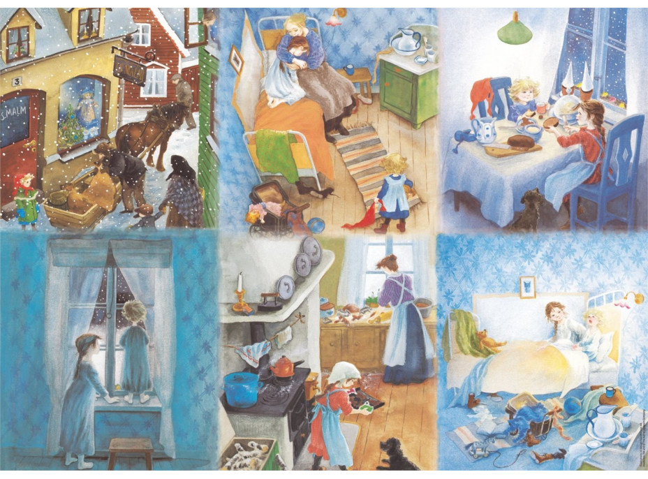 RAVENSBURGER Puzzle Karkulín zo strechy 1000 dielikov