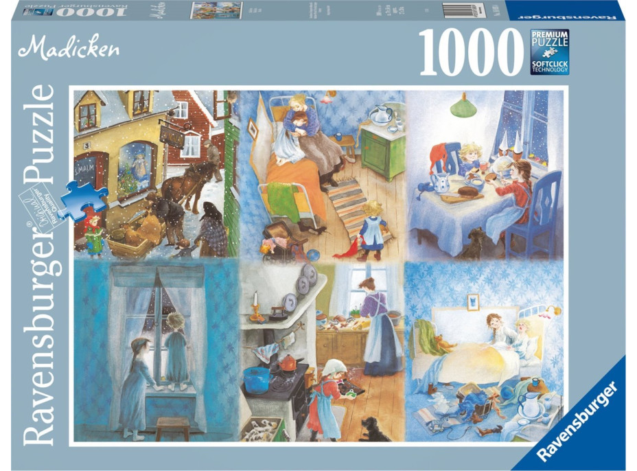 RAVENSBURGER Puzzle Karkulín zo strechy 1000 dielikov