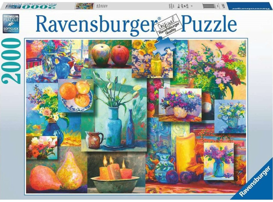 RAVENSBURGER Puzzle Krása zátišia 2000 dielikov