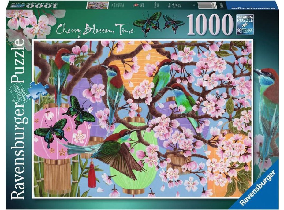 RAVENSBURGER Puzzle Kvety čerešní 1000 dielikov