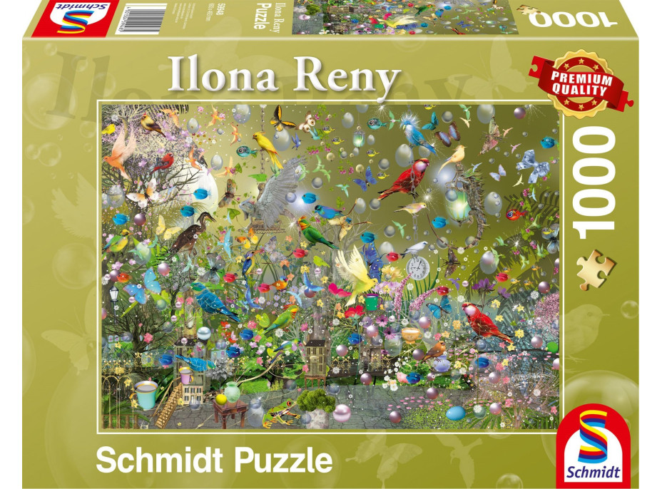 SCHMIDT Puzzle Papagájová džungľa 1000 dielikov