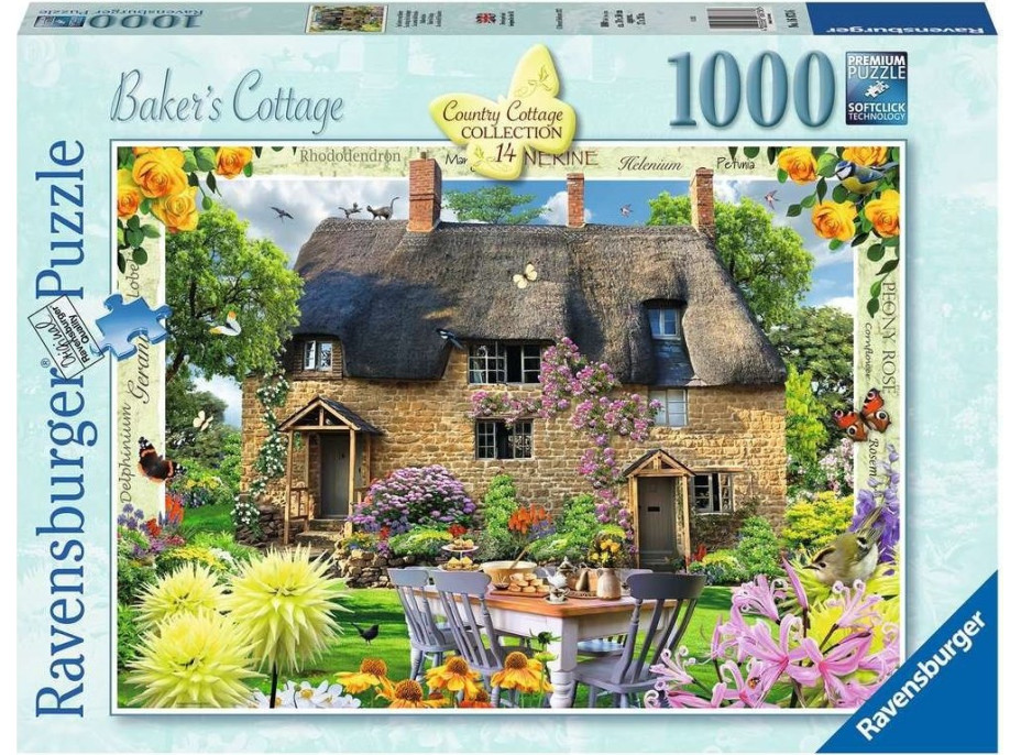 RAVENSBURGER Puzzle Pekárov domček 1000 dielikov