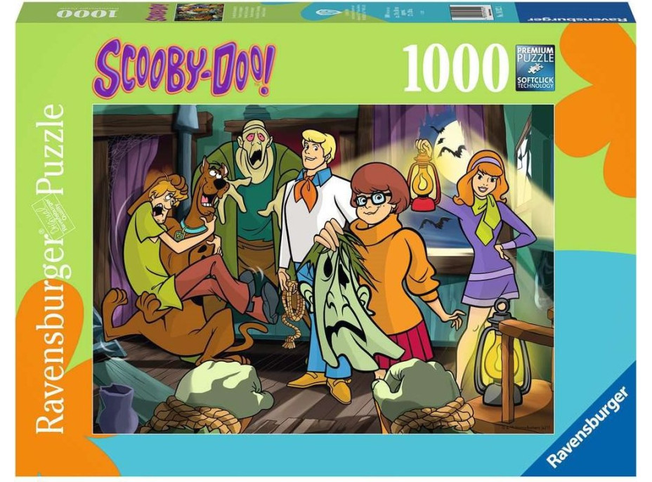 RAVENSBURGER Puzzle Scooby Doo: Odhalenie 1000 dielikov