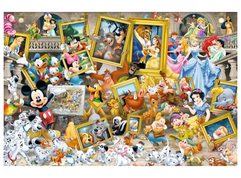 RAVENSBURGER Puzzle Maliar Mickey 5000 dielikov