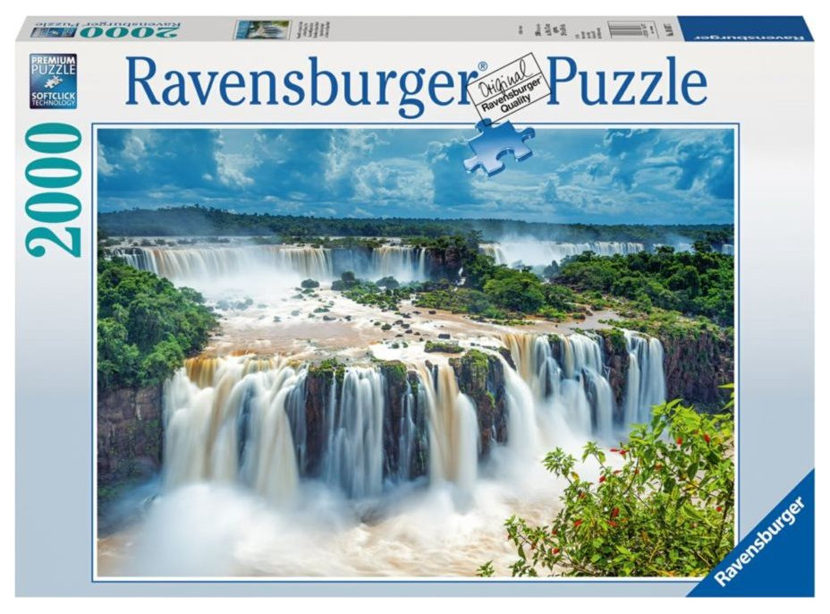 RAVENSBURGER Puzzle Vodopády Iguaçu 2000 dielikov
