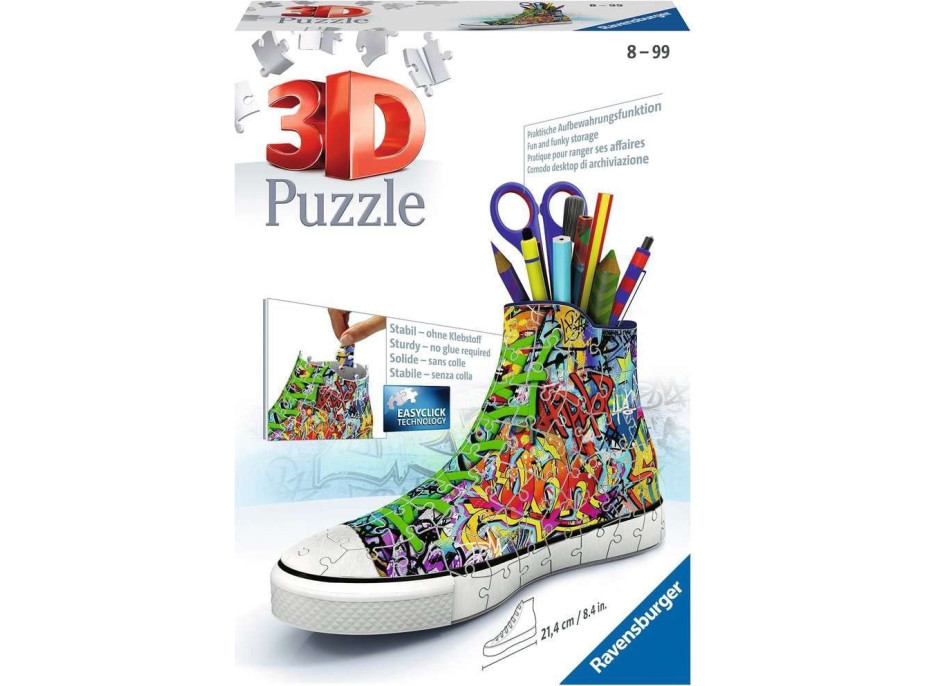 RAVENSBURGER 3D puzzle Kecka Graffiti 108 dielikov