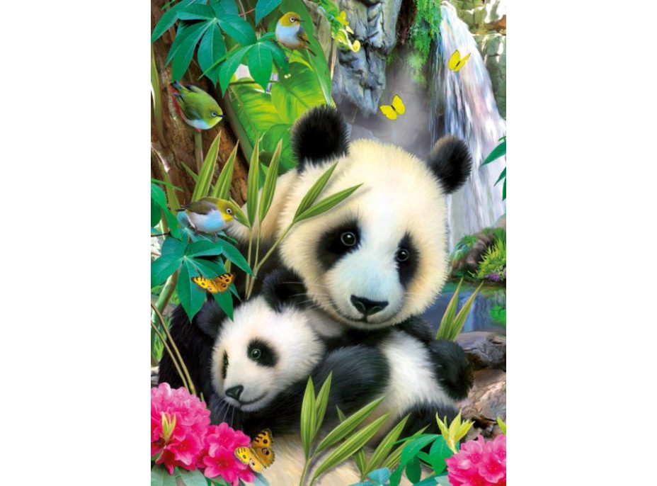 RAVENSBURGER Puzzle Nádherná panda 300 dielikov