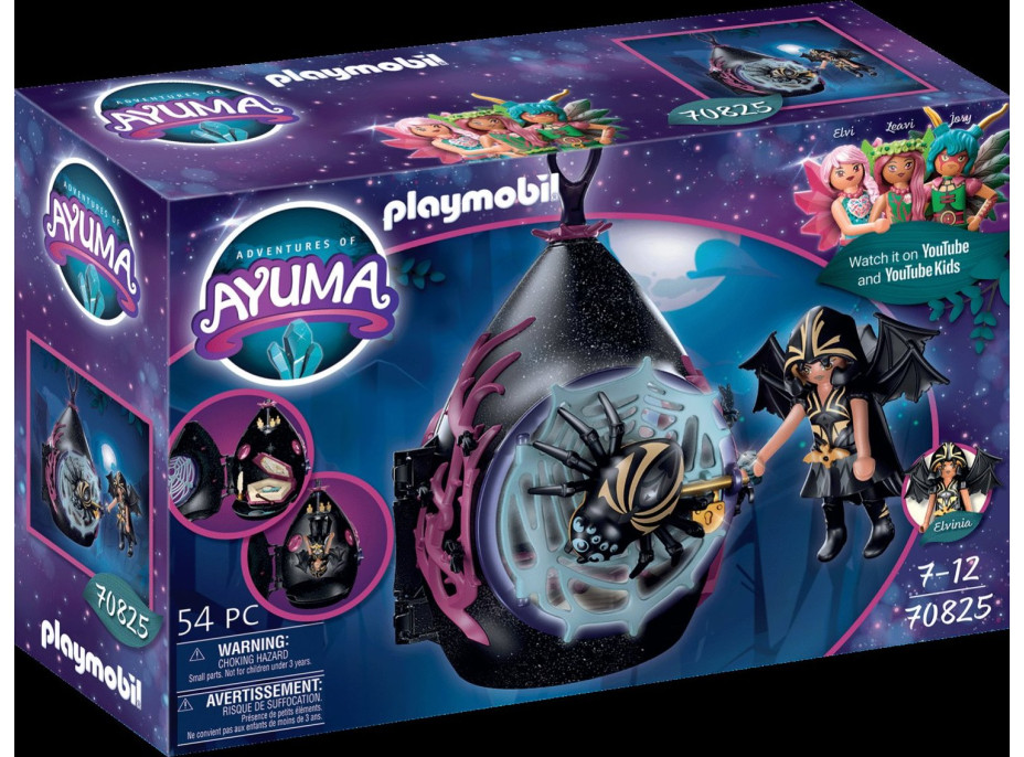 PLAYMOBIL® AYUMA 70825 Úkryt Netopierie víly